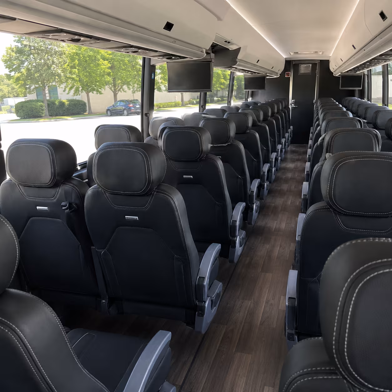eugene long distance transportation onboard seating