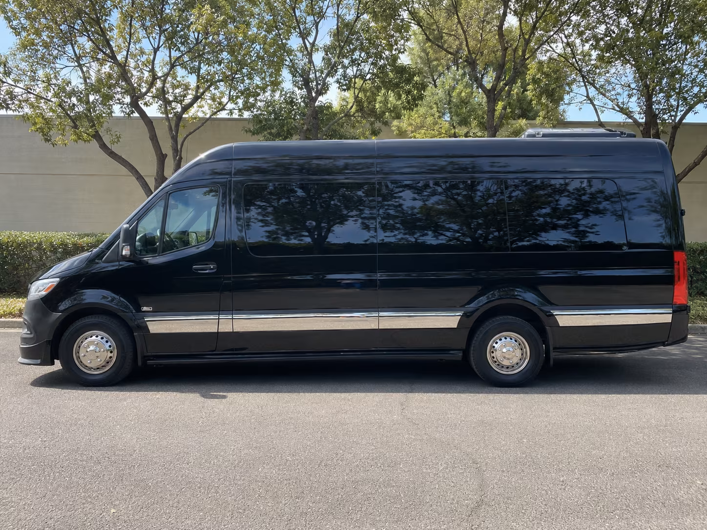 eugene sprinter van with driver